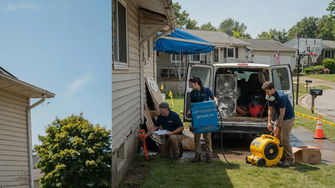 Ceiling Leak Cleanup in Brimley, MI near me